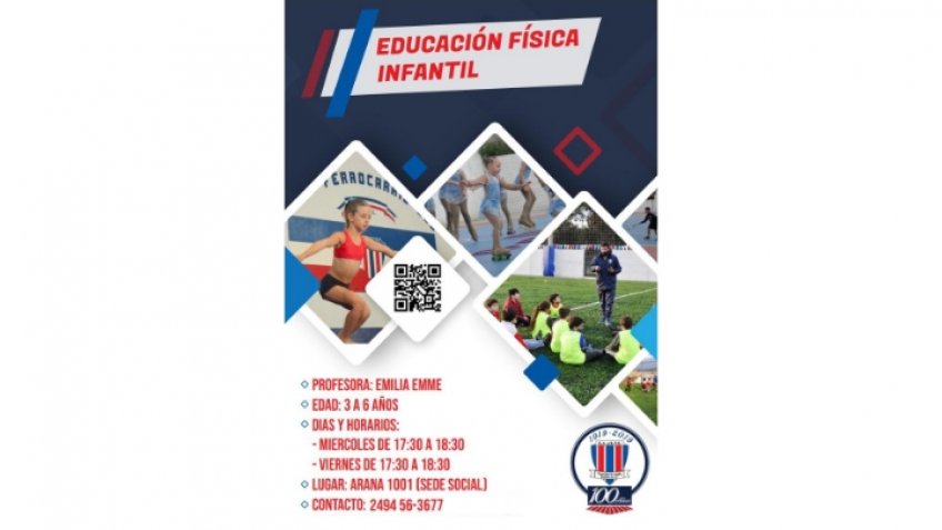 Ferro suma Educación Física Infantil a sus actividades